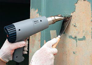 Как снять краску со стен
